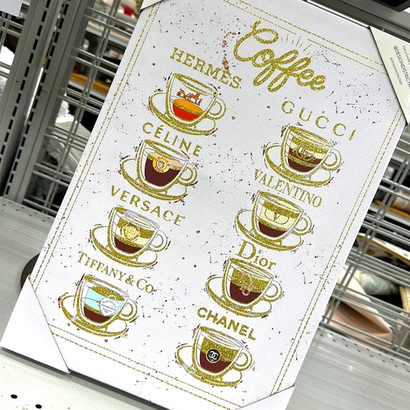 ☕️☕️DESIGNER AUTHENTIC WALL ART 🖼️ - Picture 1 of 3